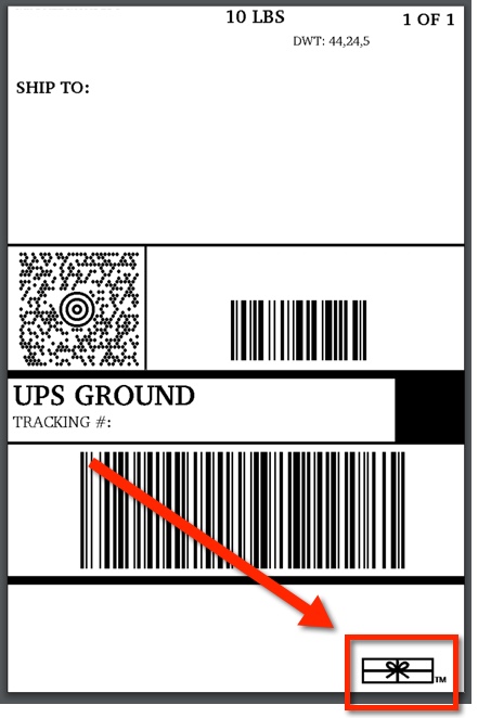 ups-label-package