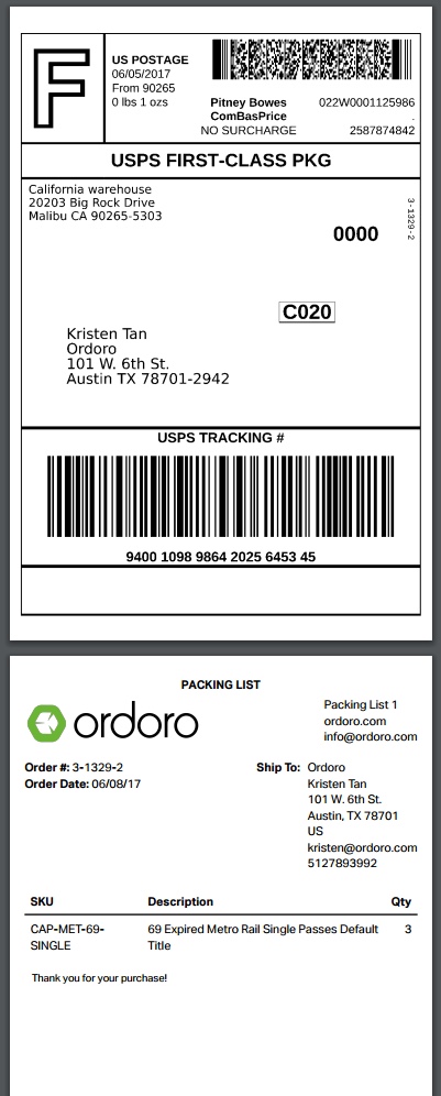 Half Page Shipping Label Template from support.ordoro.com