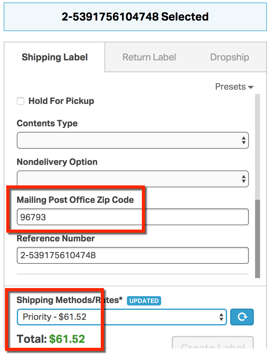 mailing lists by zip code