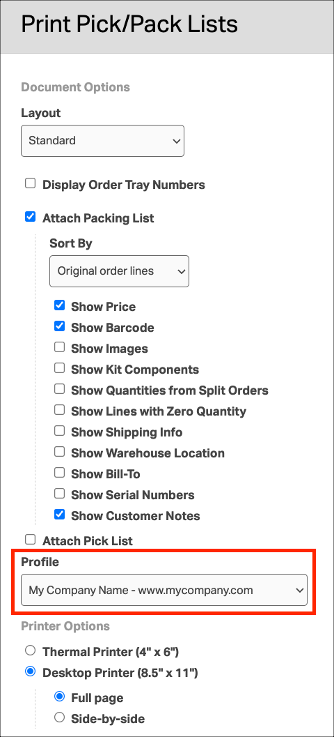 OrderlyPrint ‑ Pick & Pack - Orderly Pick & Pack – get your