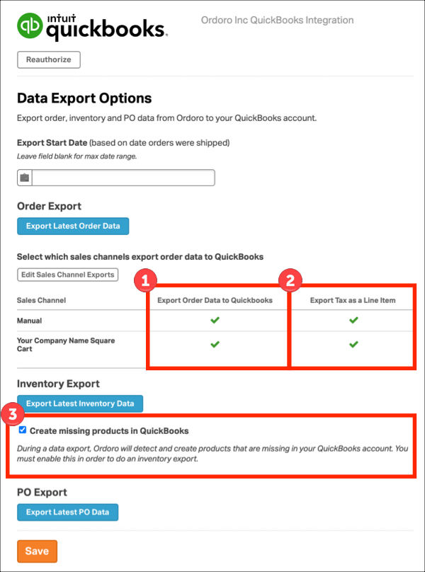 Connect  into QuickBooks Online