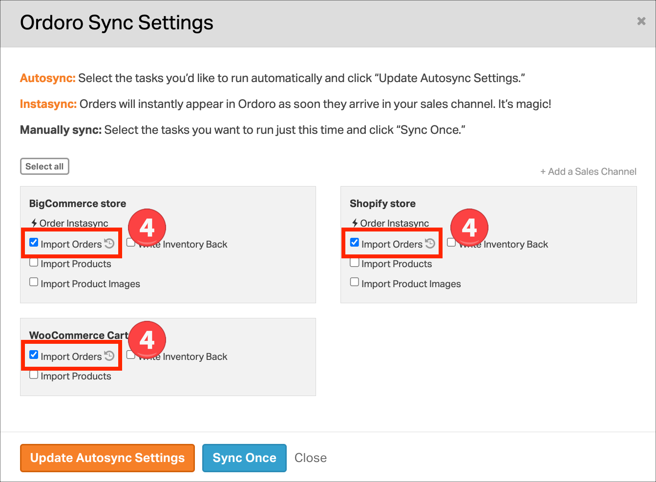 Automatically importing  Orders